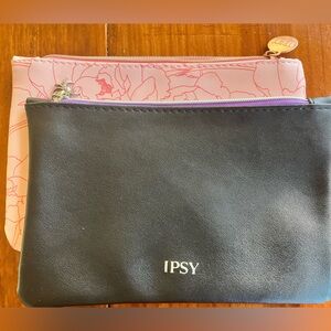2 IPSY Pouches/Make up/Cosmetic Bags